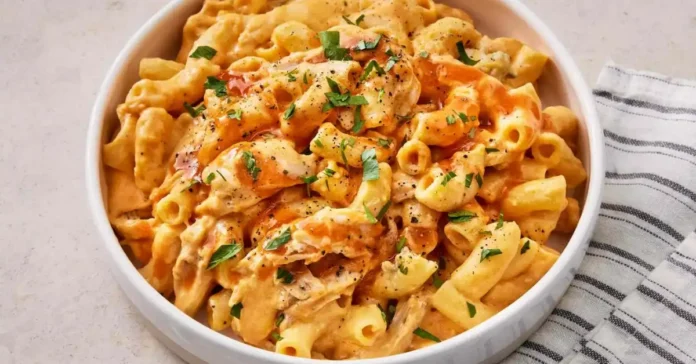 Buffalo Chicken Mac and Cheese