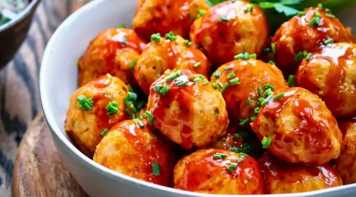Buffalo Chicken Meatballs Buffalo Chicken Meatballs