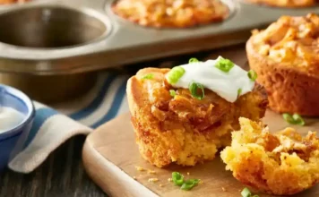 Chicken Cornbread Stuffing Cups Chicken Cornbread Stuffing Cups