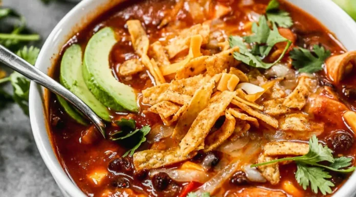 Chicken Enchilada Soup Chicken Enchilada Soup