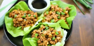 Chicken Lettuce Wraps Chicken Lettuce Wraps