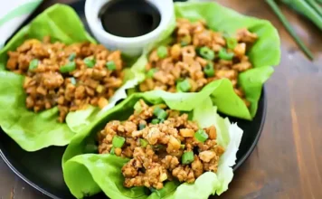 Chicken Lettuce Wraps Chicken Lettuce Wraps
