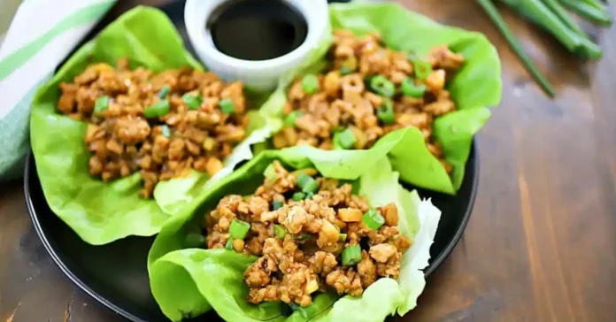 Chicken Lettuce Wraps