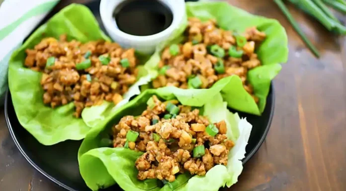 Chicken Lettuce Wraps Chicken Lettuce Wraps