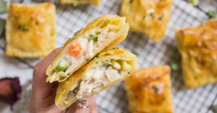 Chicken Pot Pie Hand Pockets