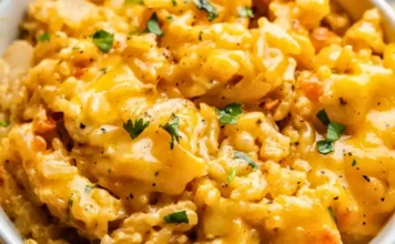 Chicken Queso Rice Chicken Queso Rice