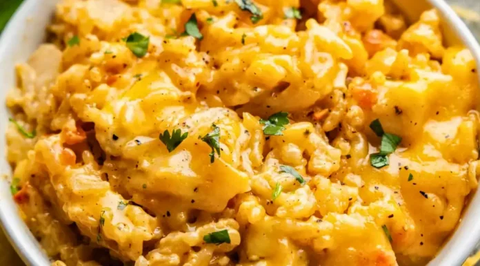 Chicken Queso Rice Chicken Queso Rice