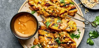 Chicken Satay With Peanut Sauce Chicken Satay With Peanut Sauce