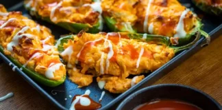 Chicken Stuffed Jalapeño Poppers Chicken Stuffed Jalapeño Poppers