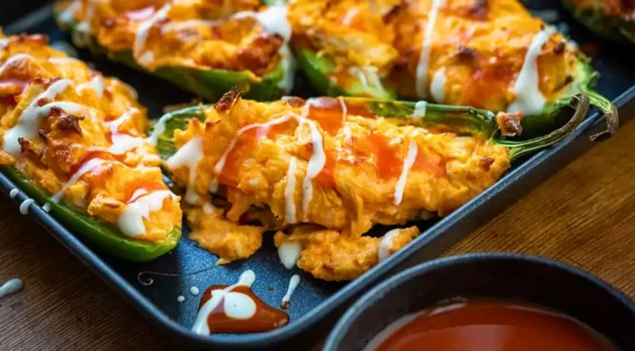 Chicken Stuffed Jalapeño Poppers Chicken Stuffed Jalapeño Poppers