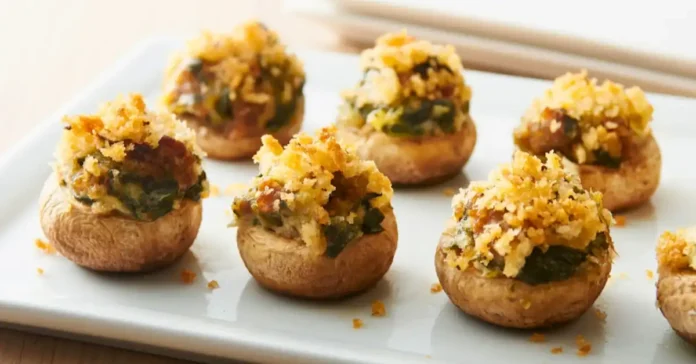 Chicken Stuffed Mushrooms
