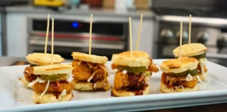 Chicken And Waffle Sliders Chicken and Waffle Sliders