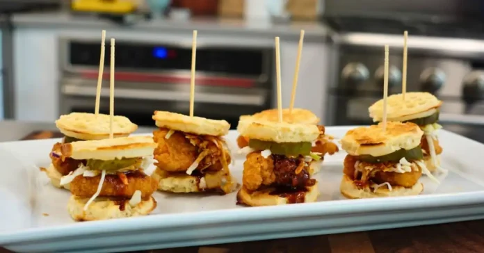 Chicken and Waffle Sliders