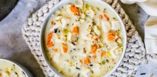 Creamy Chicken and Wild Rice Soup Creamy Chicken and Wild Rice Soup