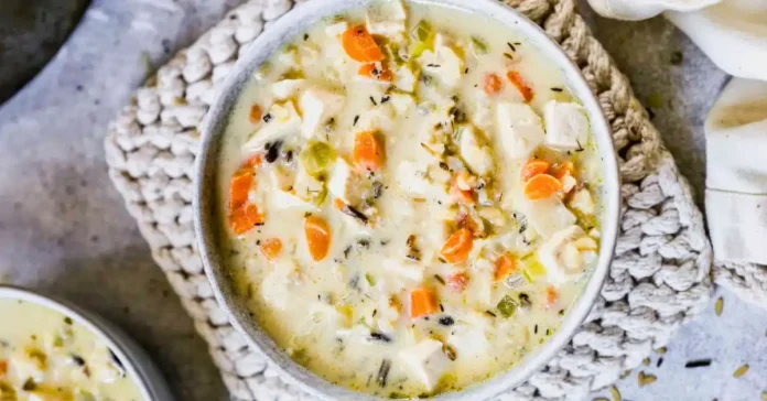Creamy Chicken and Wild Rice Soup