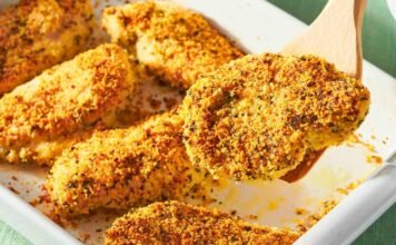 Crispy Baked Parmesan Chicken Crispy Baked Parmesan Chicken
