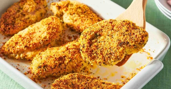 Crispy Baked Parmesan Chicken