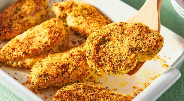 Crispy Baked Parmesan Chicken Crispy Baked Parmesan Chicken
