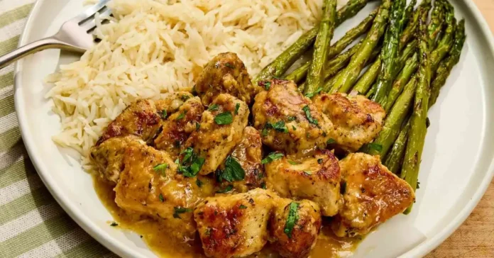 Garlic Butter Chicken Bites