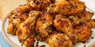 Garlic Parmesan Chicken Wings Garlic Parmesan Chicken Wings
