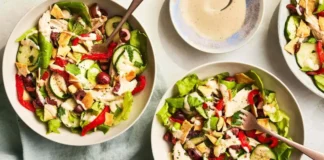 Greek Chicken Salad Bowl Greek Chicken Salad Bowl
