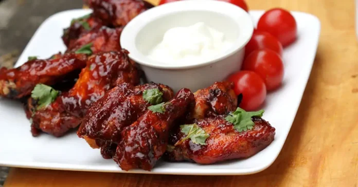 Honey BBQ Chicken Wings