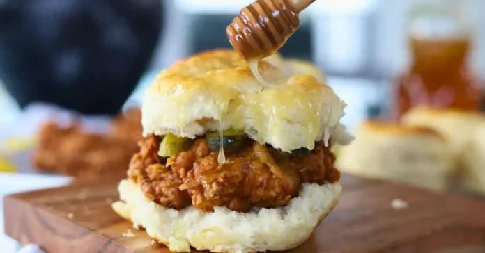 Honey Butter Chicken Biscuits