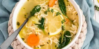 Lemon Chicken Orzo Soup Lemon Chicken Orzo Soup