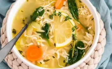 Lemon Chicken Orzo Soup Lemon Chicken Orzo Soup