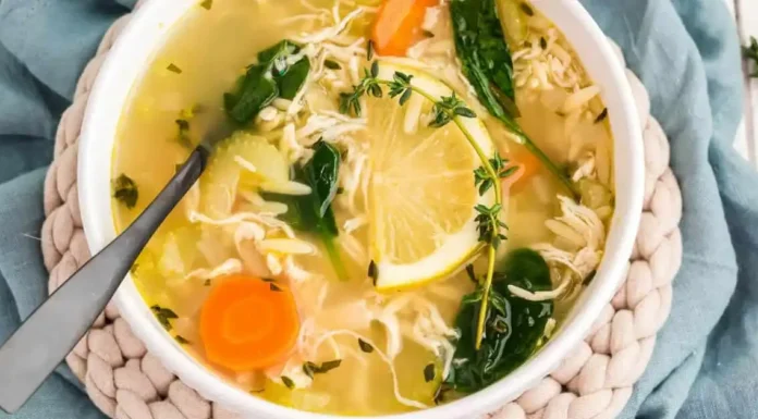 Lemon Chicken Orzo Soup Lemon Chicken Orzo Soup