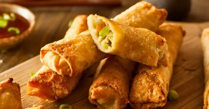 Mini Chicken Egg Rolls