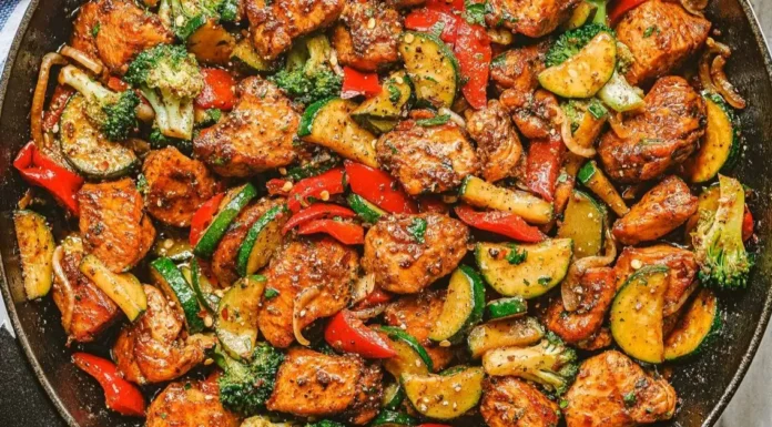 One-Pan Chicken and Veggies One-Pan Chicken and Veggies