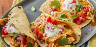 Slow Cooker Chicken Tacos Slow Cooker Chicken Tacos