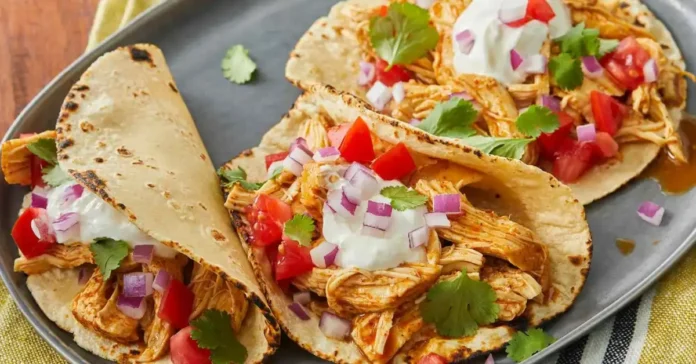 Slow Cooker Chicken Tacos