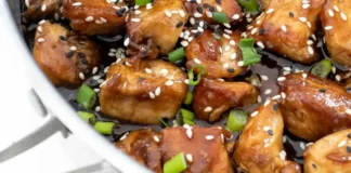 Sticky Asian Chicken Bites Sticky Asian Chicken Bites
