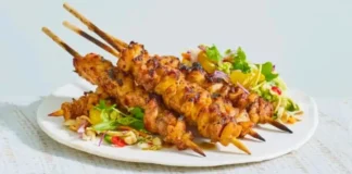 Sweet Chili Chicken Skewers Sweet Chili Chicken Skewers