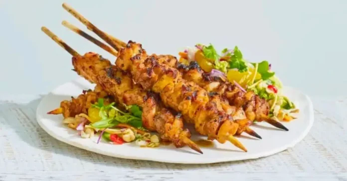 Sweet Chili Chicken Skewers