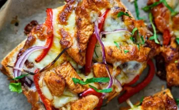 BBQ Chicken Flatbread Bites BBQ Chicken Flatbread Bites