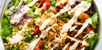 BBQ Ranch Chicken Salad BBQ Ranch Chicken Salad