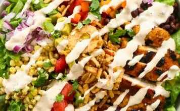 BBQ Ranch Chicken Salad BBQ Ranch Chicken Salad