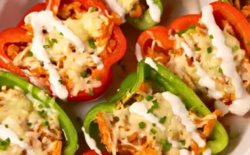 Buffalo Chicken Stuffed Peppers Buffalo Chicken Stuffed Peppers