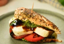 Caprese Stuffed Chicken Caprese Stuffed Chicken