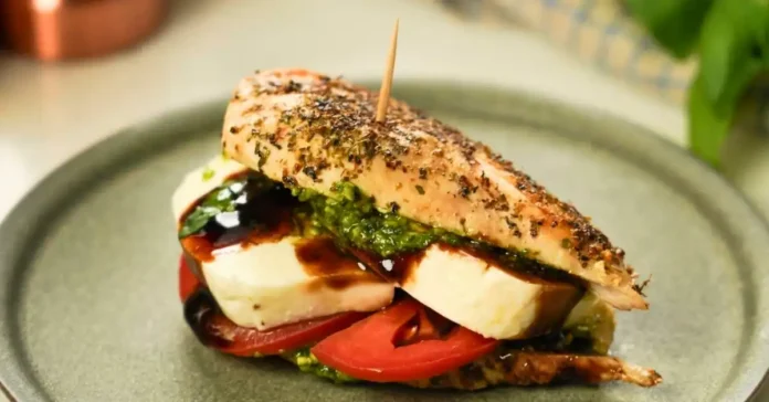 Caprese Stuffed Chicken