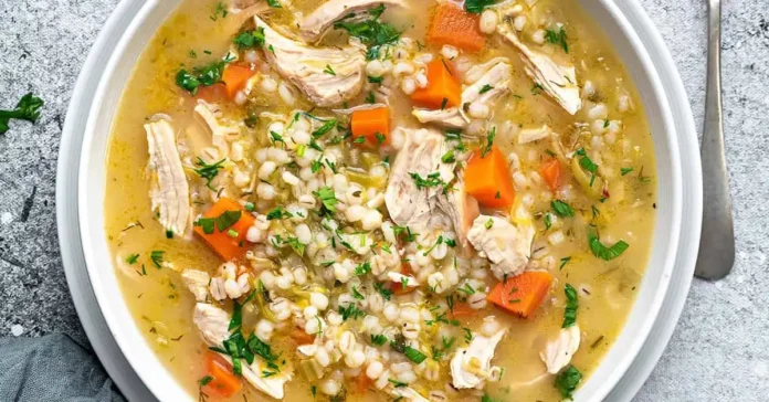 Chicken Barley Soup