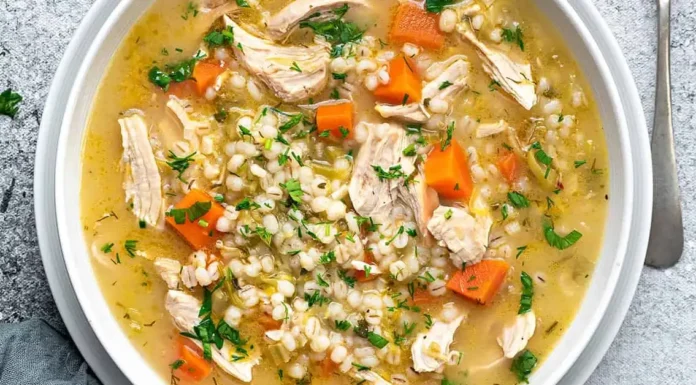 Chicken Barley Soup Chicken Barley Soup