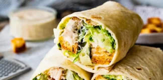 Chicken Caesar Wrap Bites Chicken Caesar Wrap Bites
