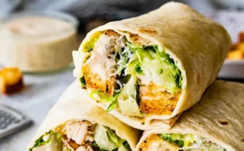 Chicken Caesar Wrap Bites Chicken Caesar Wrap Bites
