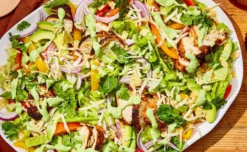 Chicken Fajita Salad Chicken Fajita Salad