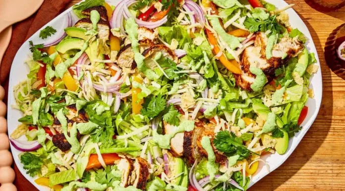 Chicken Fajita Salad Chicken Fajita Salad