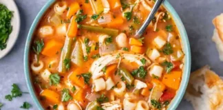Chicken Minestrone Soup Chicken Minestrone Soup